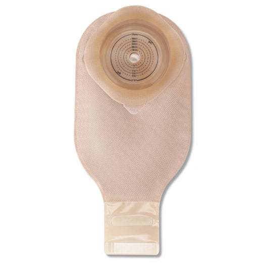 CeraPlus™ One-Piece Soft Convex Beige Ostomy Pouch, Cut to Fit Stomas up to 38mm, 5/BX