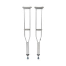 MCKESSON ADULT UNDERARM CRUTCHES, 5'2" – 5'10", SOLD AS 16/CASE MCKESSON 146-10400-8