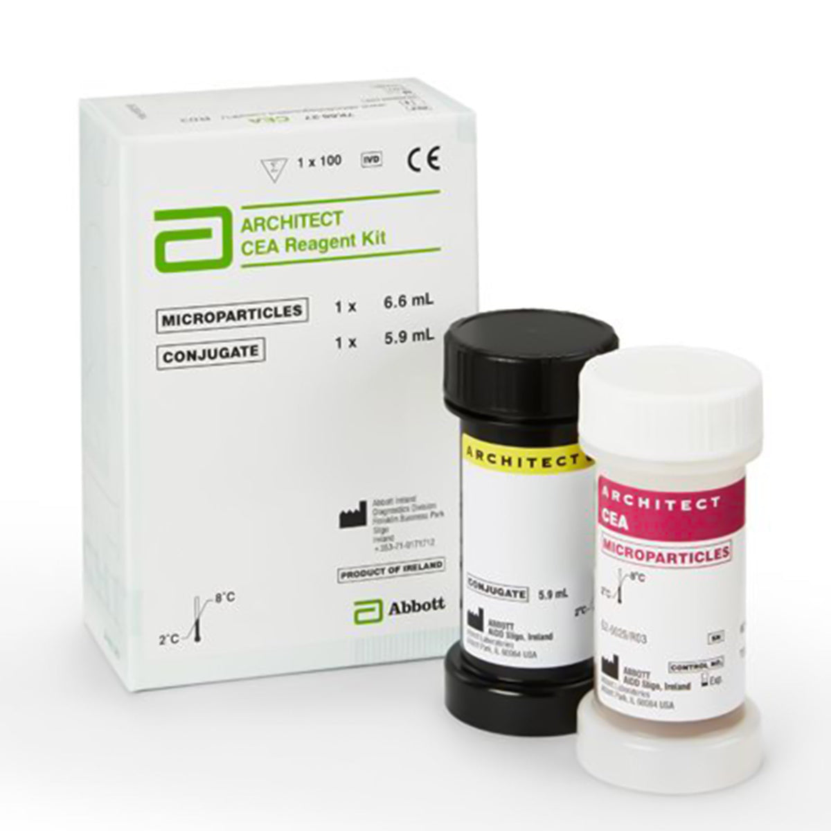 Architect™ Reagent, Carcinoembryonic Antigen Test, 1/Ea