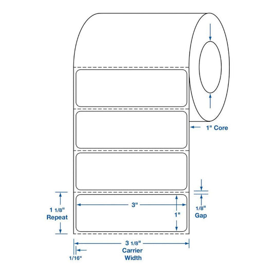 Centurion Direct Thermal Label, 12/Bx