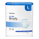 MCKESSON ULTRA HEAVY ABSORBENCY INCONTINENCE BRIEF, LARGE, SOLD AS 4/CASE MCKESSON BRULLG