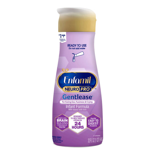 Enfamil® Neuropro™ Gentlease® Ready To Use Infant Formula, 1-Quart Bottle, 1/Bt