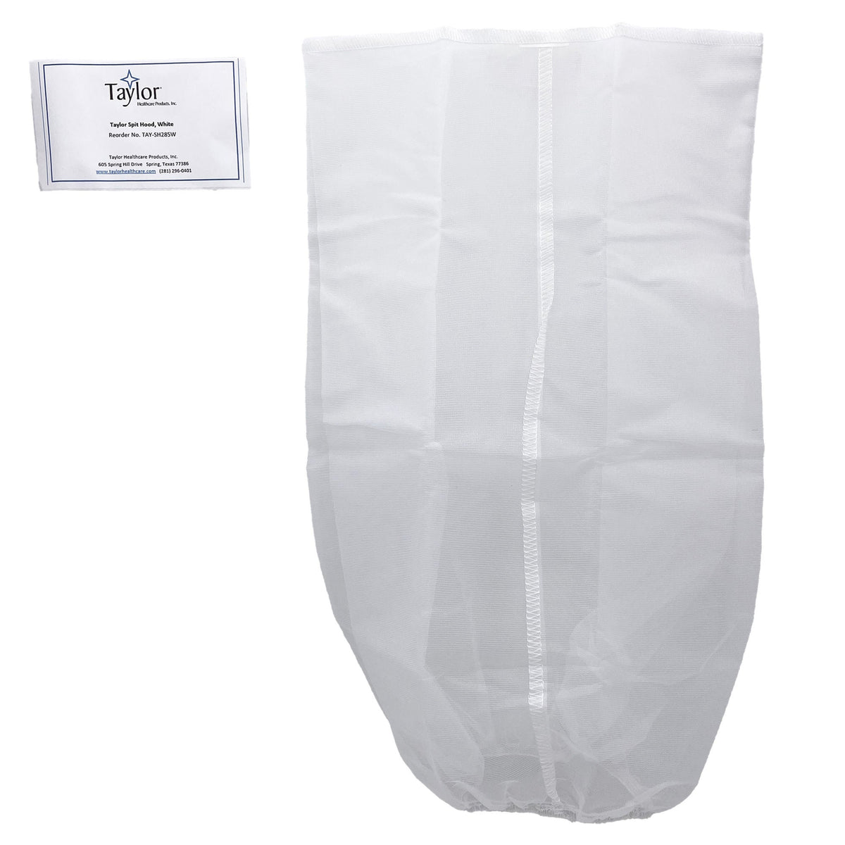 HOOD, SPIT SOCK WHT (50/CS), 50/CS