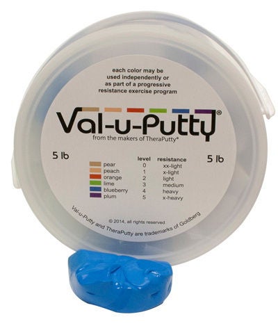 PUTTY, EXERCISE VAL-U-PUTTY BLUEBERRY 5LB, 1/EA
