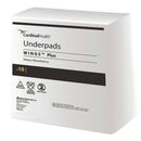 WINGS PLUS UNDERPADS, DISPOSABLE, HEAVY ABSORBENCY, BEIGE, 30 X 30 INCH, SOLD AS 80/CASE CARDINAL 9173