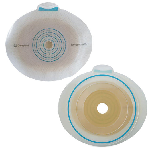 SenSura® Mio Click Ostomy Barrier, Pre-cut for 35 mm Stoma Opening, Red Match, 5/BX