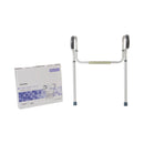 MCKESSON TOILET SAFETY RAIL, GRAY ALUMINUM, SOLD AS 1/EACH MCKESSON 146-RTL12000