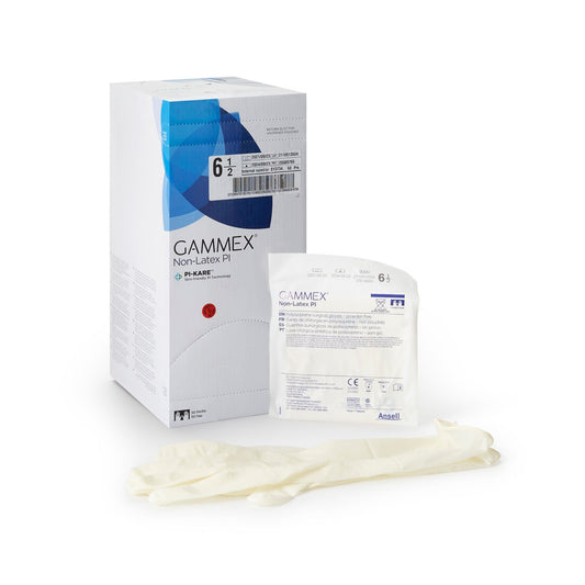 Gammex® Non-Latex Pi Polyisoprene Surgical Glove, Size 6.5, White, 50/Bx