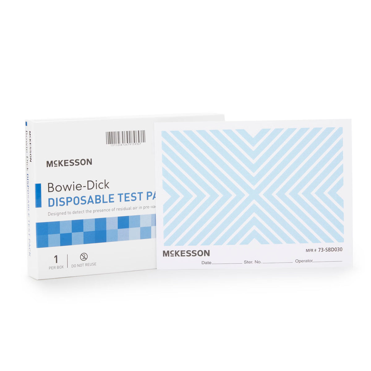 Mckesson Sterilization Bowie-Dick Test Pack, 30/Cs