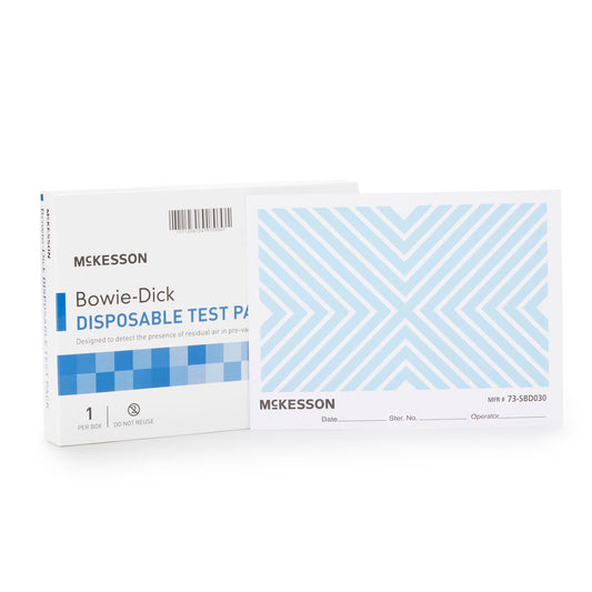 McKesson Sterilization Bowie-Dick Test Pack, 30/CS