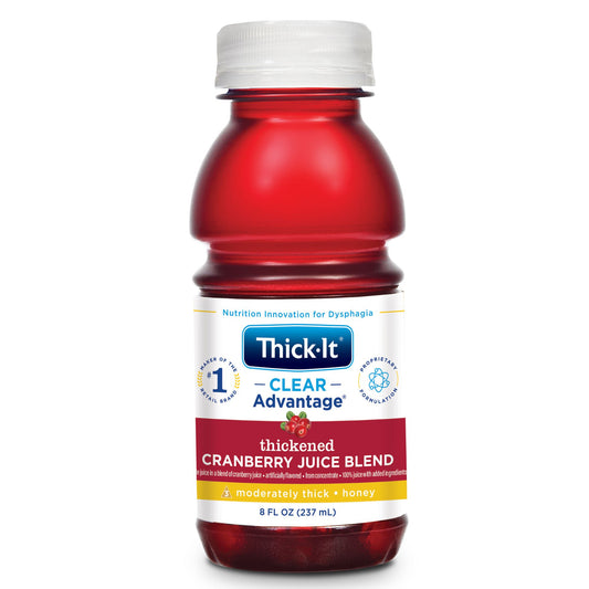 Thick-It® Clear Advantage® Honey Consistency Cranberry Thickened Beverage, 24/CS