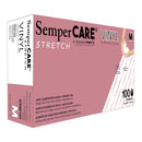 SemperCare® Vinyl Exam Glove, Medium, Ivory, 1000/CS
