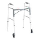 drive™ Deluxe Aluminum Dual Release Folding Walker, 25 – 32¼ Inch Height, 1/EA