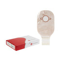 New Image™ 18132 Transparent Colostomy Pouch, Pre-cut to Fit 44 mm Stomas, Green, 10/BX