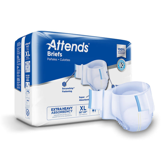 Attends® Extra Heavy Absorbency Briefs, Extra Large, 20/Bg