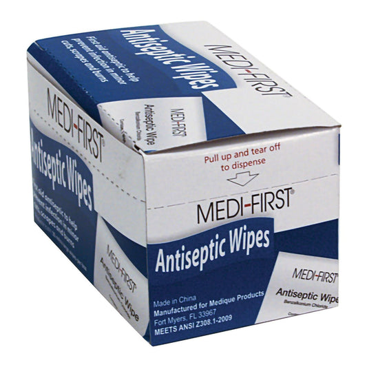 Medi-First First Aid Kit Refill Antiseptic Skin Towelette, 5 x 7 Inch, 400/CS
