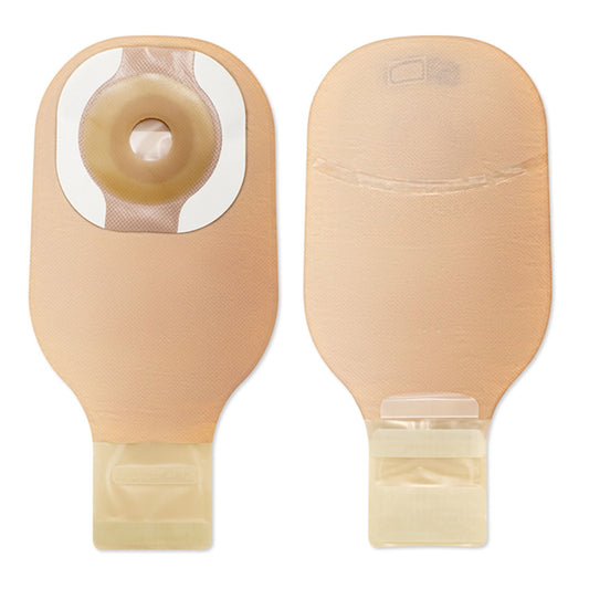 Premier™ 8925 One-Piece Beige Ostomy Pouch, Pre-cut to Fit 25 mm Stomas, 10/BX