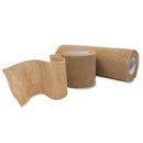 BANDAGE, SELF ADHERENT N/S LATEX TAN 4"X5YDS (18/BX 6BX/CS), 108/CS