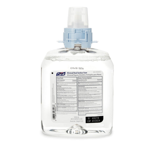 Sanitizer, Hand Purell Foam Refill 1200Ml (4/Cs), 4/Cs
