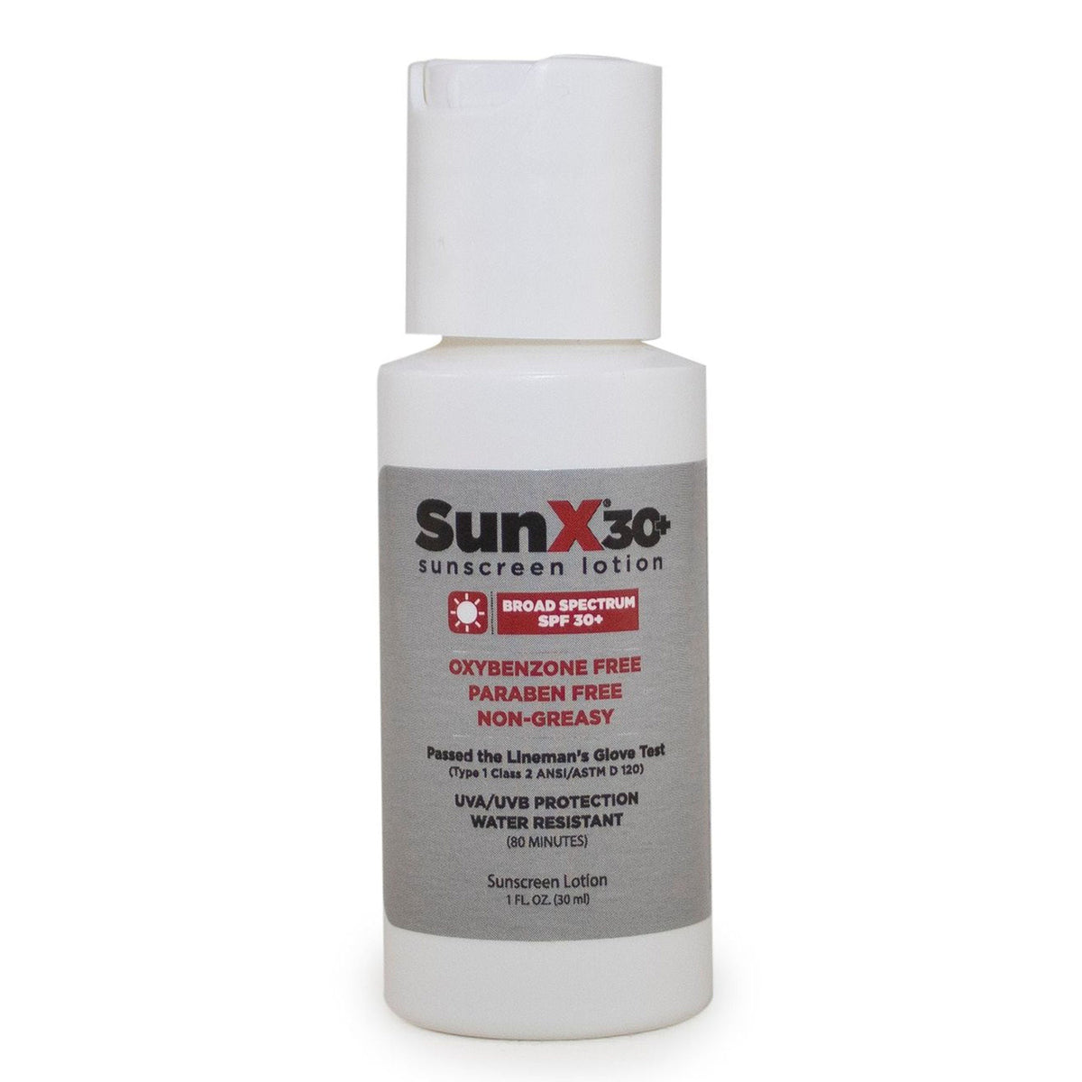 Sunscreen, Lotion Sun X Spf 30+ 1Oz (24/Cs) Moorem, 24/Cs