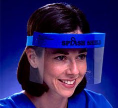 Splash Shield Face Shield, 24/Bx