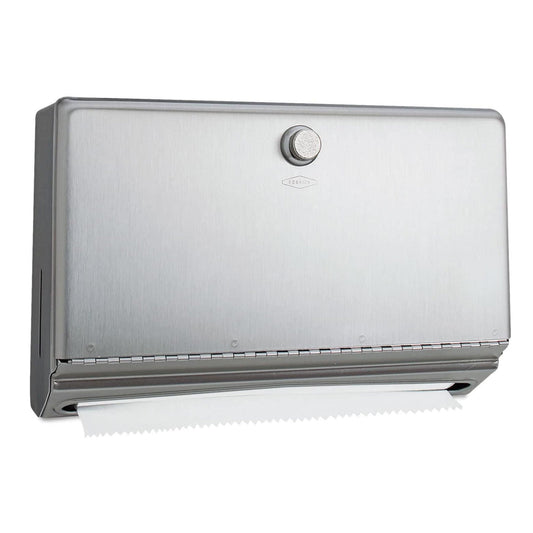 Bobrick® Paper Towel Dispenser, 4 X 7-1/8 X 10-3/4 Inch, 1/Ea