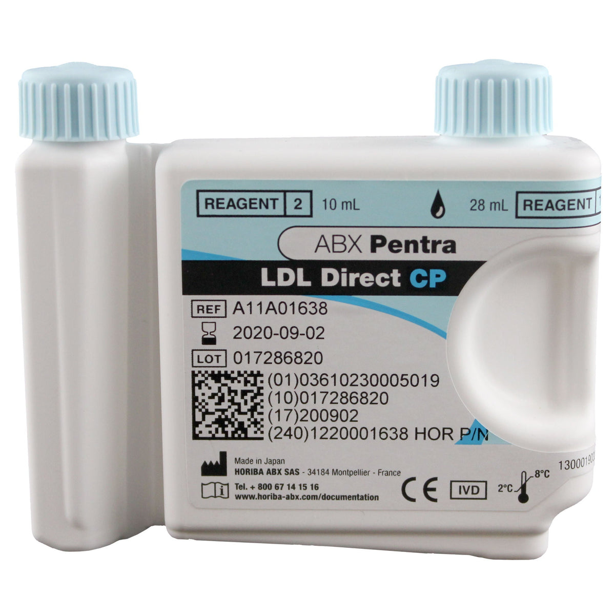 REAGENT, LDL, DIRECT CP 100TESTS/KT HORIBA, 1/EA
