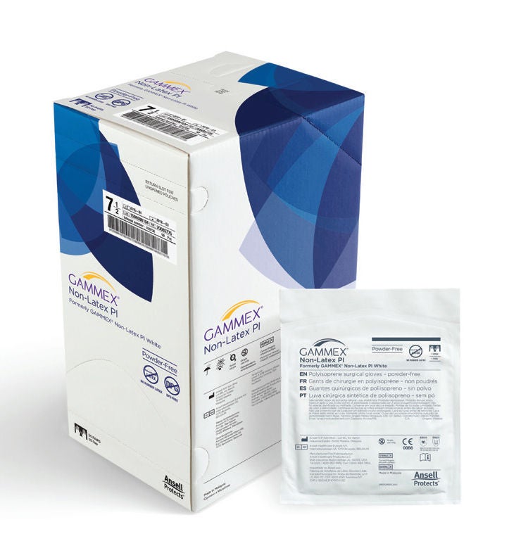 Gammex® Non-Latex PI Polyisoprene Surgical Glove, Size 8.5, White, 200/CS