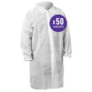 Kimberly-Clark Industrial Apparel Coverall Protection Lg Blue24/Cs -45003 - BriteSources