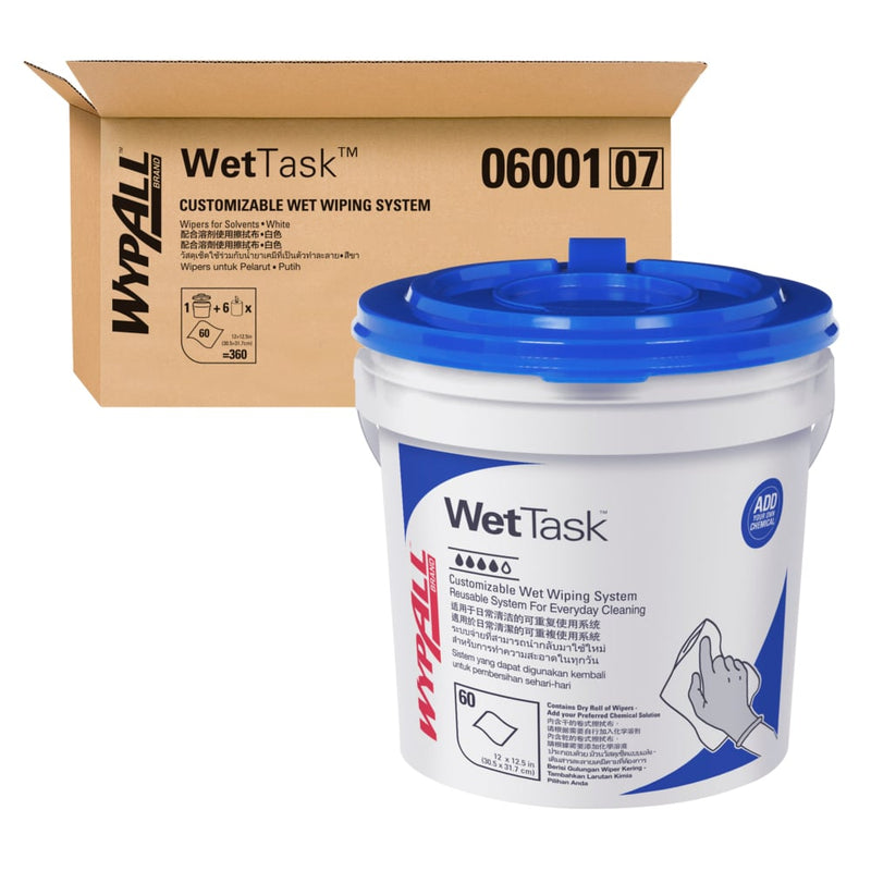 Kimberly-Clark Wypall Wipers Wipes Wypall Waterless Clean50Sht/Pk 8Pk/Cs -58310