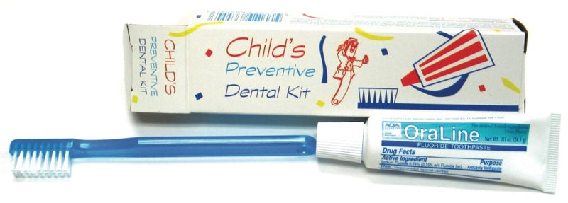 JM MURRAY ORALINE PREVENTIVE DENTISTRY KITS KIT PREVENTIVE CHILD DISCOUNT36/CS (DROP)