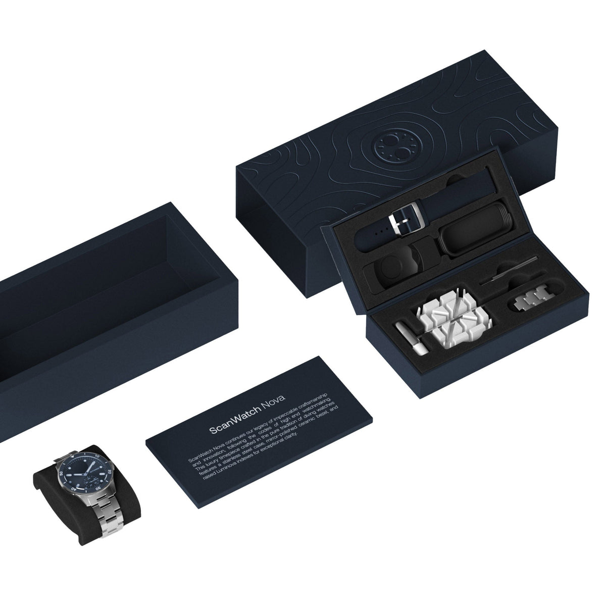 Withings Scanwatch Nova – Luxury Hybrid Smartwatch With Advanced Health Tracking, 1/Ea