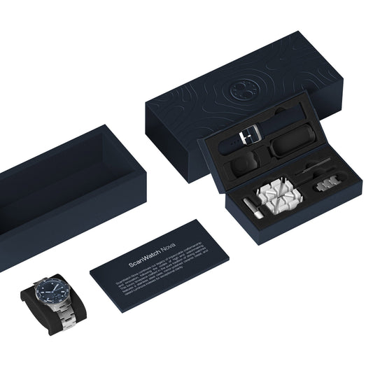 Withings ScanWatch Nova – Luxury Hybrid Smartwatch with Advanced Health Tracking, 1/EA