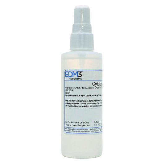 Edm 3 Isopropanol / Acetone / Peg Cytology Reagent, 4-Ounce Pump Bottle, 1/Ea