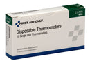 First Aid Only/Acme United Disposable Thermometers Thermometers Disposable 10/Bx -21-770-001 - BriteSources