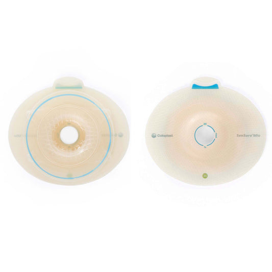 SenSura® Mio Flex Convex Light Ostomy Barrier, 31 mm Stoma Opening, Red Match, 5/BX