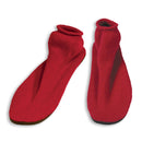 HARD SOLE SLIPPERS, NON-SKID, SMALL, RED, 12/CS, SOLD AS CASE DYNAREX 10000058