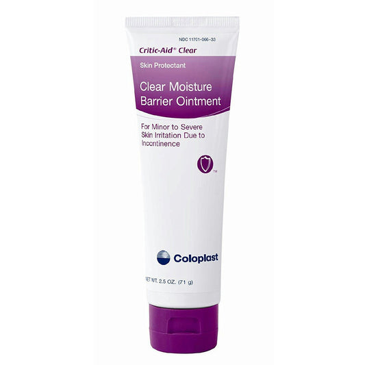 Critic-Aid® Clear Skin Protectant Ointment, CHG-Compatible, Scented, 2.5 oz., 12/CS