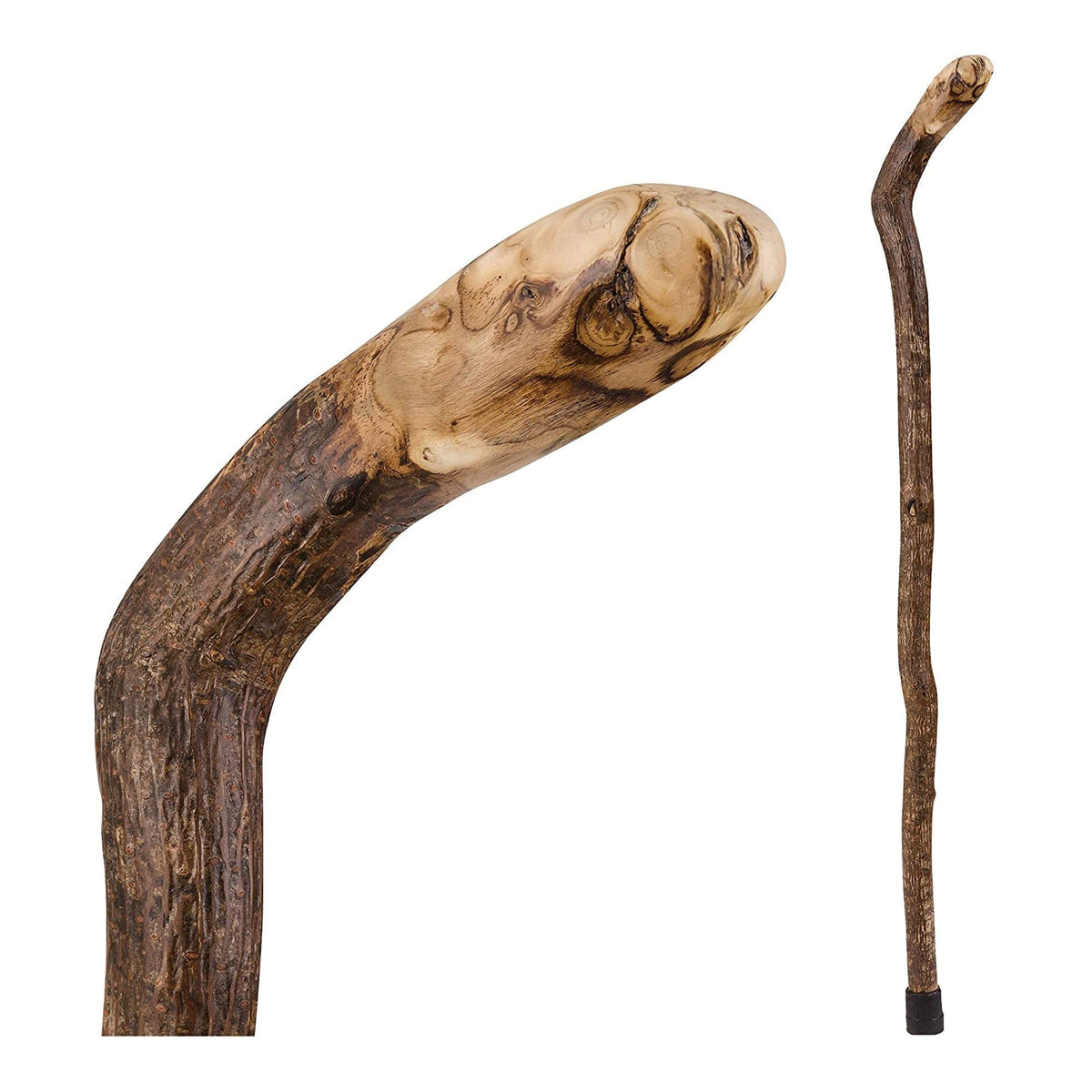 Brazos™ Assorted Hardwood Knob Root Rustic Walking Cane, 37-Inch Height, 1/Ea