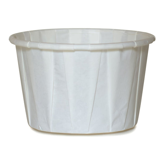 Mckesson White Paper Soufflé Cup, 3.5-Ounce Capacity, 5000/Cs
