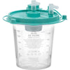 Hi-Flow™ Rigid Suction Canister for use with Bemis Quick-Drain™ Systems, 1200 mL, 48/CS