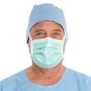 Halyard Surgical Mask, Anti-Fog Adhesive Film, Tie Closure, One Size Fits Most, 300/CS