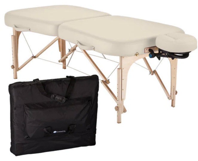 Earthlite Infinity Portable Massage Table Package Table Infinity Portvanilla Creme -22804FLX - BriteSources