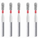 Pear 3.2 mm Dia. Fine Grit Diamond Bur 5 per pack. 237.32F1 - Osung USA