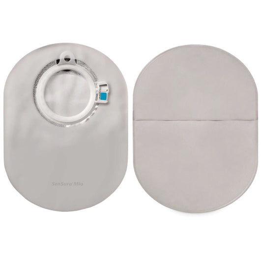 SenSura® Mio Click 2-Piece Opaque Ostomy Pouch, Blue Match, 30/BX