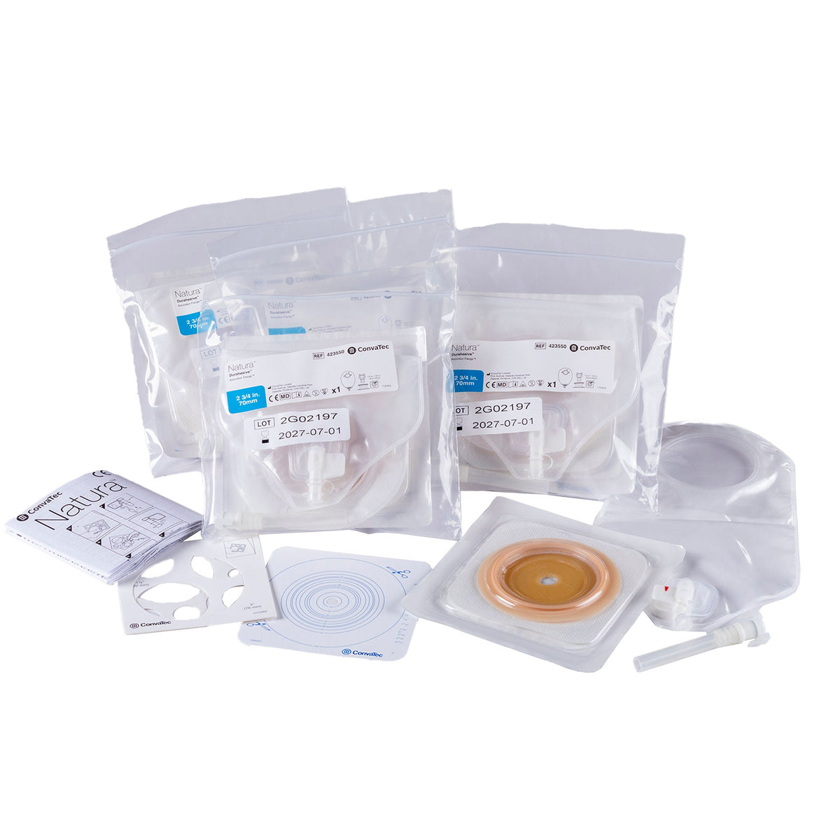 Post Op Kit, Urostomy Low Press Durahesive Ctf 70Mm (5/Bx), 5/Bx