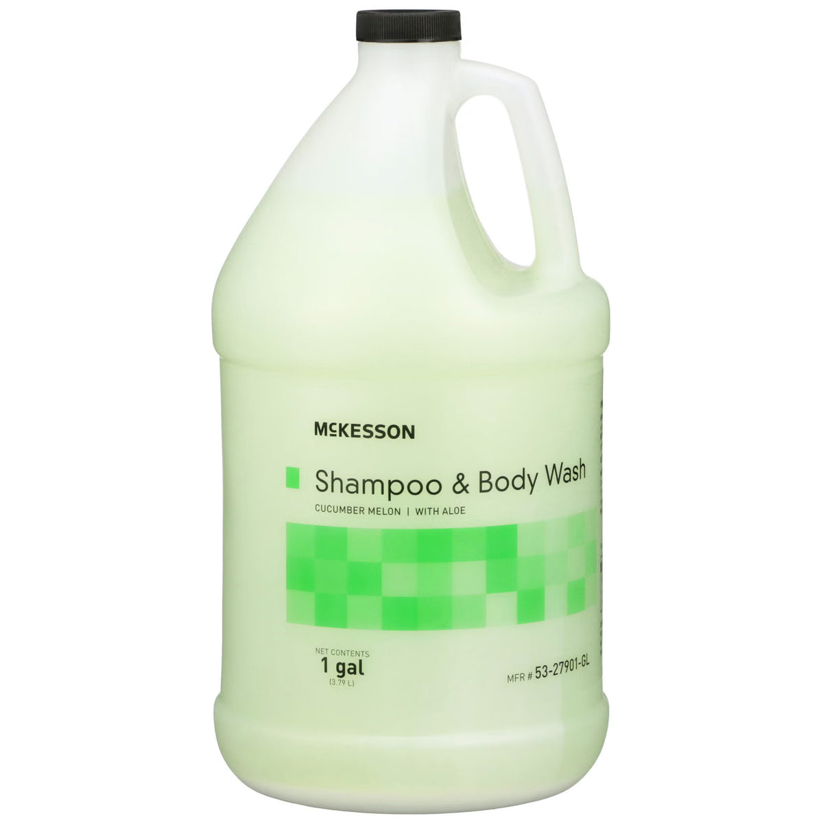 Mckesson 2-In-1 Shampoo And Body Wash, Cucumber Melon Scent, 1 Gallon Jug, 1/Ea