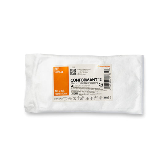 Conformant 2 Wound Contact Layer Dressing, 4 x 4 Inch, 48/CS