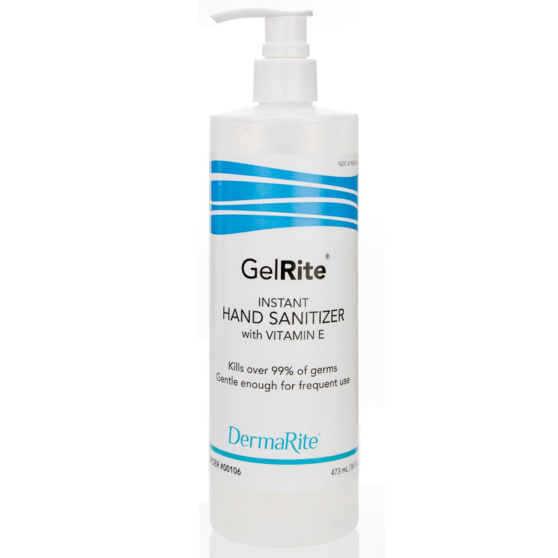 GELRITE® HAND SANITIZER, SOLD AS 12/CASE DERMARITE 00106
