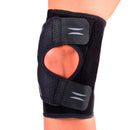 KNEE BRACE, SHIELDS II HINGEDPAT BLK LG, 1/EA